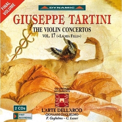 Tartini / Guglielmo / Loreggian Violin Concertos 17: La Mia Filli CD