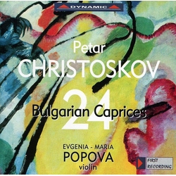Christoskov / Popova 24 Bulgarian Caprices for Solo Violin CD