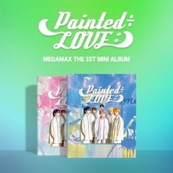 Megamax Painted / Love:) (Random Cover) (incl. 72pg Photobook, Photocard, Postcard + 20pg Lyric Book) PHOTOCARD WITH BOOK CD