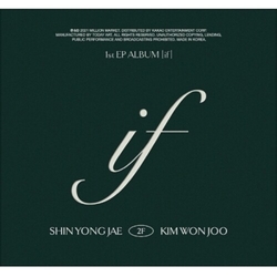 2F If (incl. Hard Cover Book, Pet Sleeve, 36pg Photo+Lyrics Book + Double-Side Track List Board) ASIA HARDCOVER PHOTOCARD WITH BOOK CD
