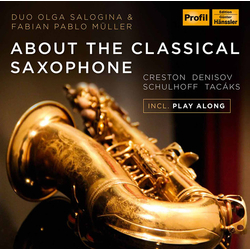 Creston / Salogina / Mueller About the Classical Saxophone CD
