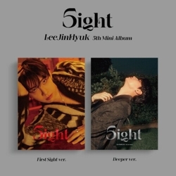 Lee Jin-hyuk 5ight - Random Cover - incl. Photo Book, 2 Postcards, Message Card, Photo Card + Poster PHOTOBOOK PHOTOCARD POSTER CD