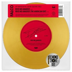 Falco Rock Me Amadeus VINYL 7INCH - COLOURED GOLD RSD 2026 UPDATE 130226