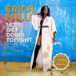 Erica Falls Let's Get Down Tonight VINYL 7"