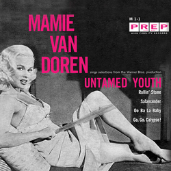 Mamie Van Doren Untamed Youth VINYL 7"