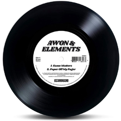 Awon & Elements Game Matters / Paper Off My Pager VINYL LP