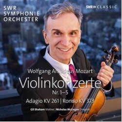 SWR Symphonie Orchester & Wolfgang Amadeus Mozart & Gil Shaham & Nicholas McGegan Violinkonzerte Nr. 1-5 / Adagio KV 261 / Rondo KV 373 2 CD