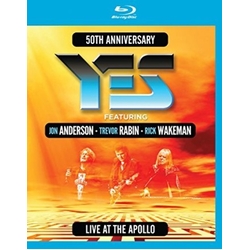 Yes Featuring Jon Anderson, Trevor Rabin, Rick Wakeman Live At The Apollo (50th Anniversary) BLU-RAY