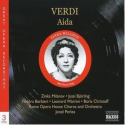 Verdi & Zinka Milanov & Jussi Björling & Fedora Barbieri & Leonard Warren & Rome Opera Huse (PERLEA, ROME OPERA HOUSE CHORUS & ORCHESTRA, MILANOV) CD