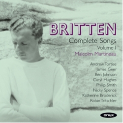 Benjamin Britten & Robin Tritschler & Malcolm Martineau & Andrew Tortise & James Geer & Ben Johnson & Caryl Hughes & Philip Smith & Nicky Spence & CD