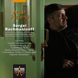 Artur Pizarro Rachmaninov: Complete Piano Works, Vol. 3 CD
