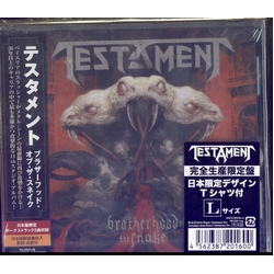 Testament Brotherhood of Snake (LTD) CD
