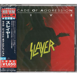 Slayer Decade Of Aggression Live JAPAN REISSUE JAPANESE CD