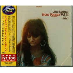 Linda Ronstadt & Stone Poneys And Friends Vol. III REISSUE JAPANESE CD