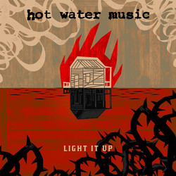 Hot Water Music Light It Up BONE Vinyl LP + download 