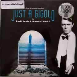 RSD 2019 David Bowie Marlene Dietrich Revolutionary Song Just A Gigolo 7 (Transparent Blue Colored Vinyl, First Time Released As A Single, Limited Num