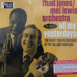 Thad Jones Mel Lewis Orchestra All My Yesterdays RSD numbered 180gm Vinyl 3 LP