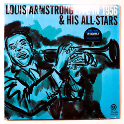 Louis Armstrong And His All-Stars Live in 1956 (Allentown, PA) Vinyl LP