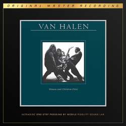 Van Halen Women And Children First MFSL UltraDisc One-Step 180GM VINYL 2 LP SLIPCASE 45RPM