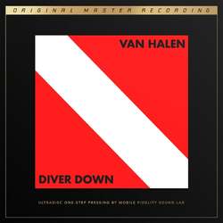 Van Halen Diver Down MFSL UltraDisc One-Step 180GM VINYL 2 LP SLIPCASE 45RPM