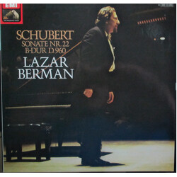 Franz Schubert / Lazar Berman Sonate Nr.22 B-dur D.960