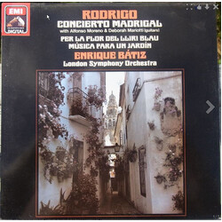Joaquín Rodrigo / Alfonso Moreno / Deborah Mariotti / The London Symphony Orchestra / Enrique Batiz Concerto Madrigal / Per La Flor Del Lliri Blau / M
