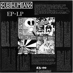 Subhumans EP-LP