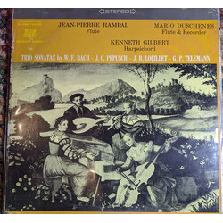Jean-Pierre Rampal / Mario Duschenes / Kenneth Gilbert Trio Sonatas By W. F. Bach - J. C. Pepucsch - J. B. Loeillet - G. P Telemann