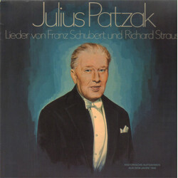 Julius Patzak Lieder Von Franz Schubert Und Richard Strauss