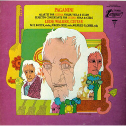 Niccolò Paganini / Luise Walker Quartet For Guitar, Violin, Viola & Cello / Terzetto Conceretante For Guitar, Viola & Cello