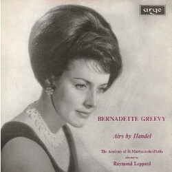 Bernadette Greevy / The Academy Of St. Martin-in-the-Fields / Raymond Leppard Airs By Handel
