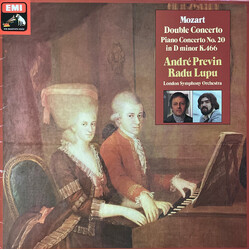Wolfgang Amadeus Mozart / Radu Lupu / André Previn / The London Symphony Orchestra Double Concerto Klavierkonzert Nr.20 D-moll Kv466 Konzert Für 2 Kla
