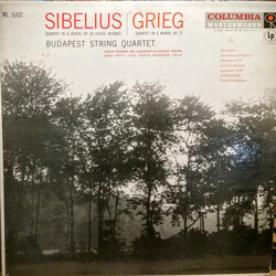 Jean Sibelius / Edvard Grieg / Budapest String Quartet Quartet In D Minor, Op. 56 (Voces Intimae) / Quartet In G Minor, Op. 27