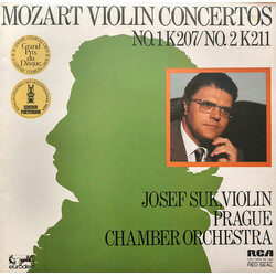Wolfgang Amadeus Mozart / Josef Suk / Prague Chamber Orchestra Mozart Violin Concertos No. 1 K207 / No. 2 K2111