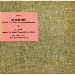 Luigi Boccherini / Joseph Haydn / Karl Scheit / Wiener Konzerthausquartett Quintet In D Major For Guitar And Strings, Quartet For Guitar, Violin, Viol