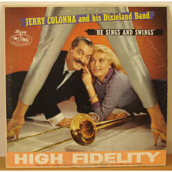 Jerry Colonna And His Dixieland Band He Sings And Swings