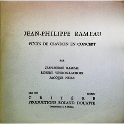 Jean-Philippe Rameau / Jean-Pierre Rampal / Robert Veyron-Lacroix / Jacques Neilz Pièces De Clavecin En Concert