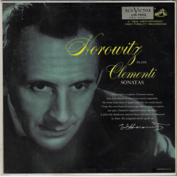 Vladimir Horowitz / Muzio Clementi Horowitz Plays Clementi Sonatas