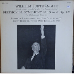 Elisabeth Schwarzkopf / Lucer Beethoven Symphony No.9 CD