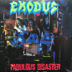 Exodus Fabulous Disaster (Colv) (Wht) vinyl LP