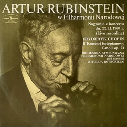 Arthur Rubinstein / Frédéric Chopin / Orkiestra Symfoniczna Filharmonii Narodowej / Witold Rowicki Artur Rubinstein W Filharmonii Narodowej