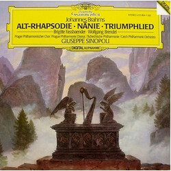 Johannes Brahms / Brigitte Fassbaender / Wolfgang Brendel / Prague Philharmonic Chorus / The Czech Philharmonic Orchestra / Giuseppe Sinopoli Alt-Rhap