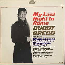 Buddy Greco My Last Night In Rome