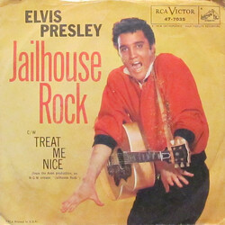 Elvis Presley Treat Me Nice / Jailhouse Rock Vinyl LP
