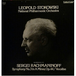 Leopold Stokowski / Sergei Vasilyevich Rachmaninoff / National Philharmonic Orchestra Symphony No.3 In A Minor, Op.44/Vocalise
