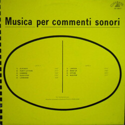 Puccio Roelens Musica Percommenti Sonori -Lp+Cd- Vinyl LP