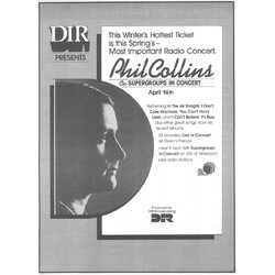 Phil Collins Super Groups In Concert: Phil Collins Live At Perkins Palace, Pasadena 19 December 1982