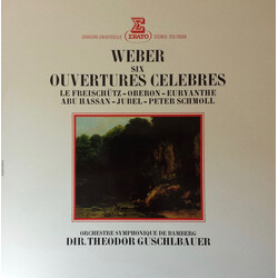 Carl Maria von Weber / Theodor Guschlbauer / Bamberger Symphoniker Six Ouvertures Celebres