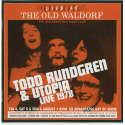 Todd Rundgren / Utopia (5) Live At The Old Waldorf