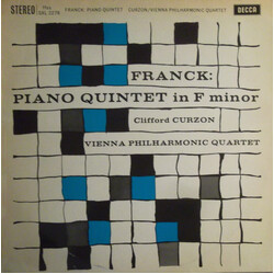 César Franck / Clifford Curzon / Wiener Philharmonisches Streichquartett Piano Quintet In F Minor